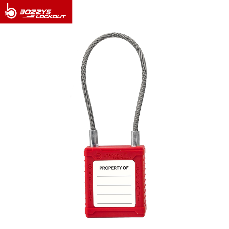 Manufacture Sales Stainless Steel Wire Safety Padlock