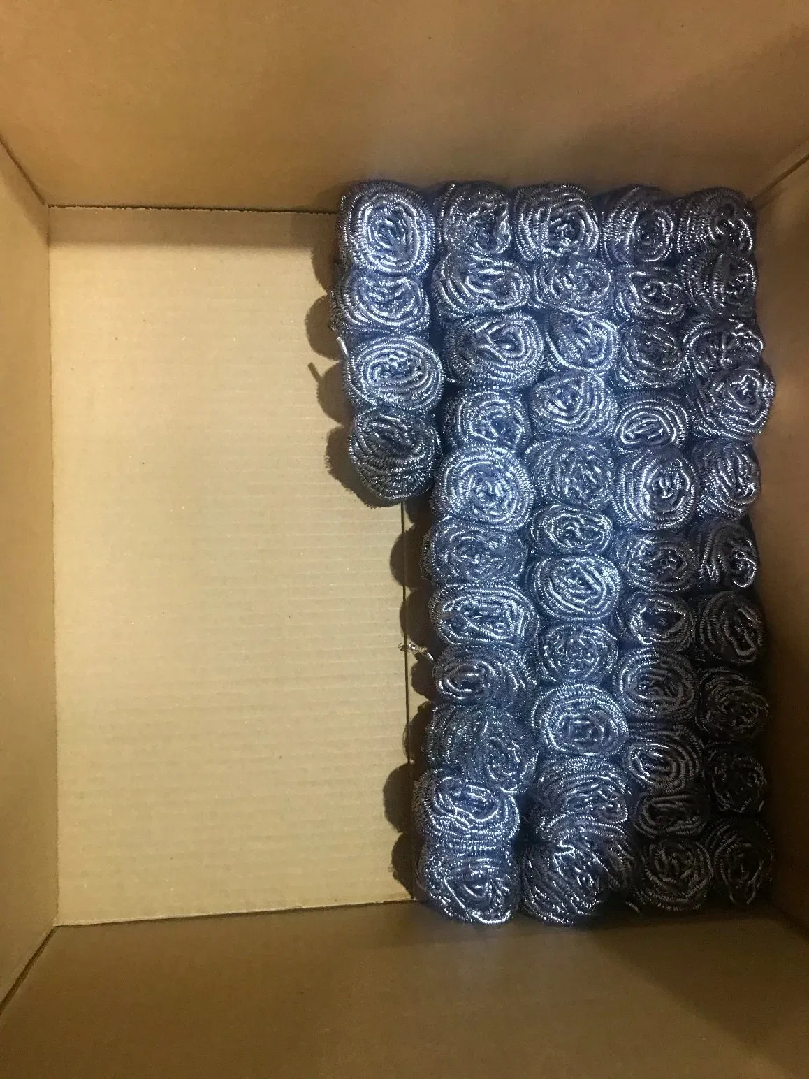 Stainless Steel Scourer for Cleaning with Collective Package