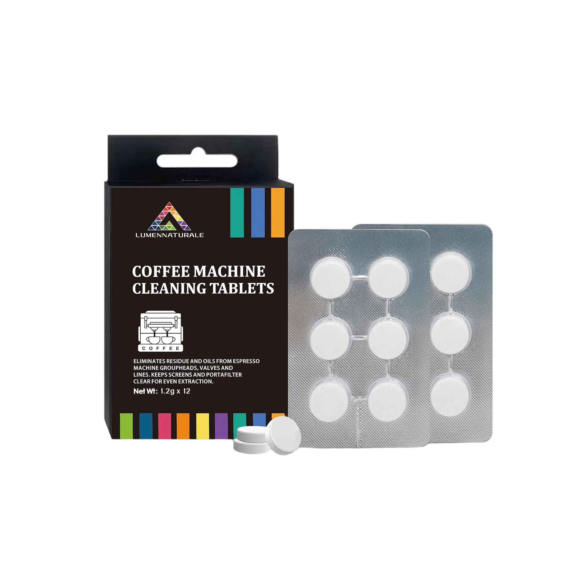 Effective Detergent De Limpieza Based Coffee Machine Cleaning Tablets for Deep Clean