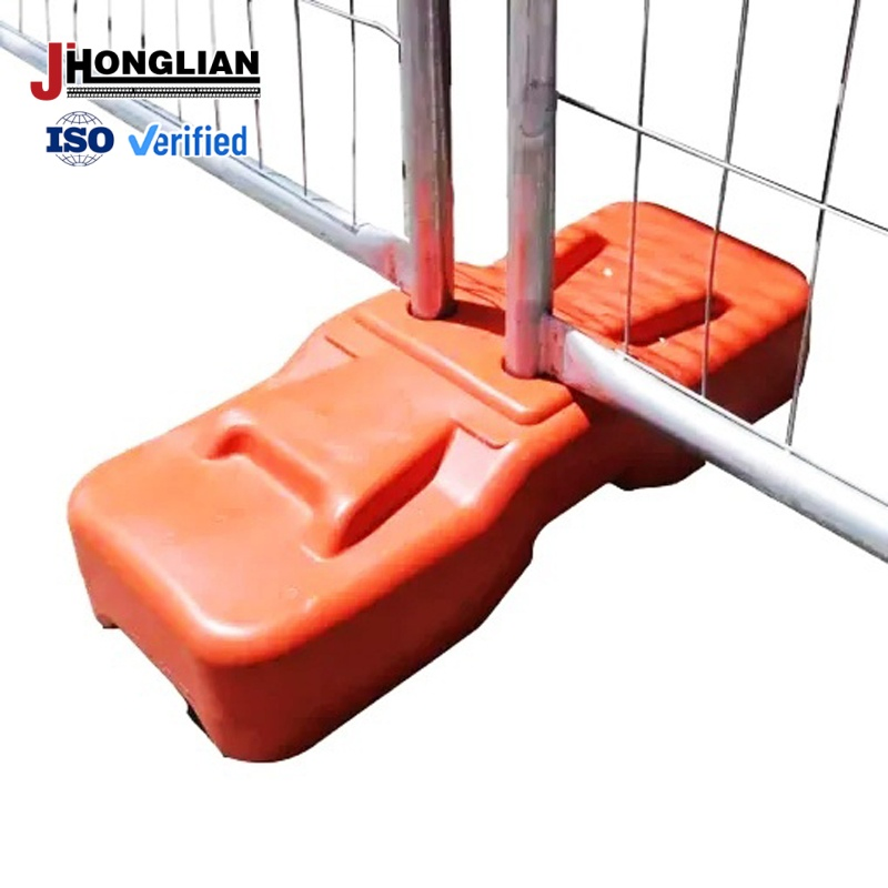 Portable Temporary Fence Conveniently Set up for Quick Deploymen