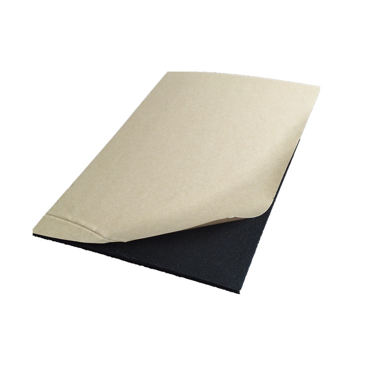 Self Adhesive Backed Blue / Yellow / Black XPE Foam Insulation Durable Sound & Heat Insulation Roll