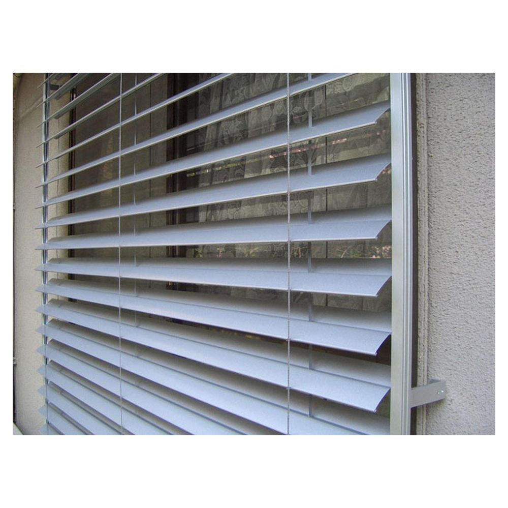 Automatic Outdoor Custom Aluminum Sunshade Blinds Shutters Aluminum Sunshade Blinds