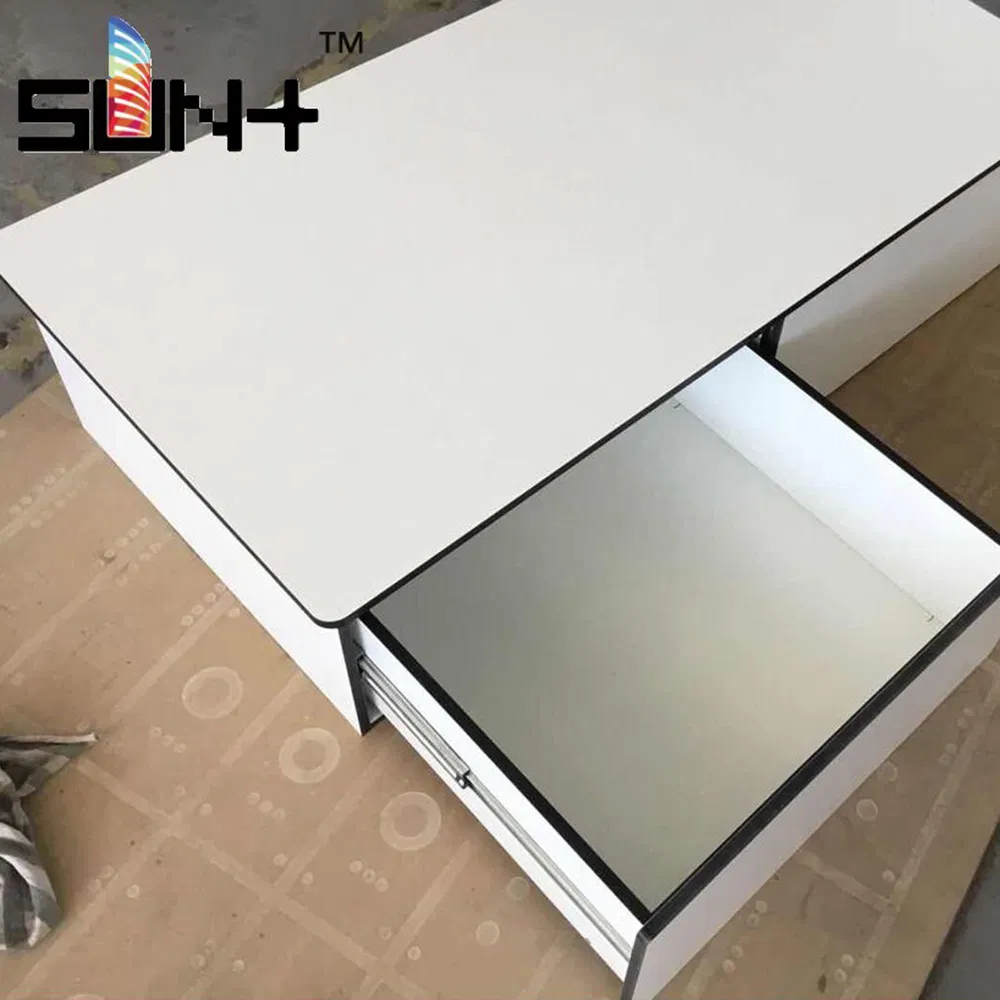 3mm Wood Grain Kitchen Cabinet Locker Compact Fireproof High Pressure Laminate Board