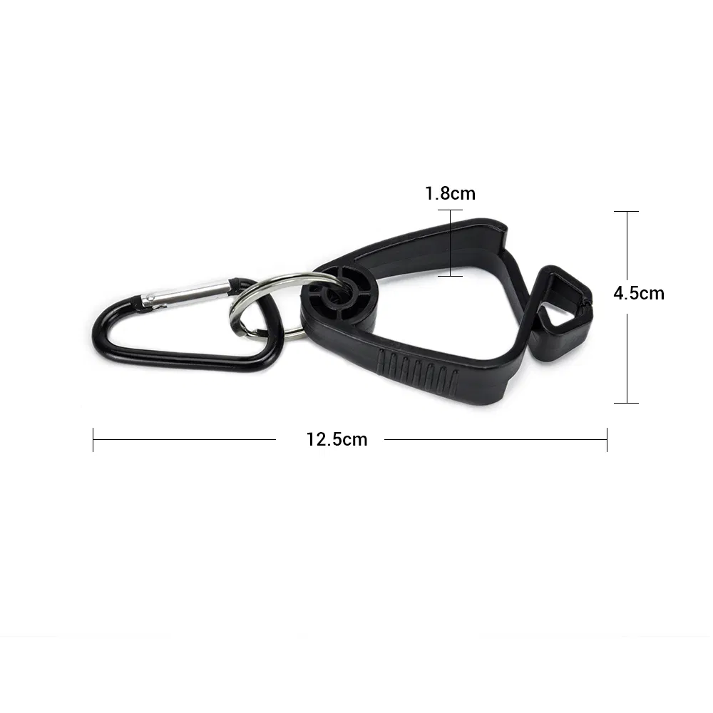 Construction Glove Clip with Carabiner Hook Work Safety Clip Glove Keeper