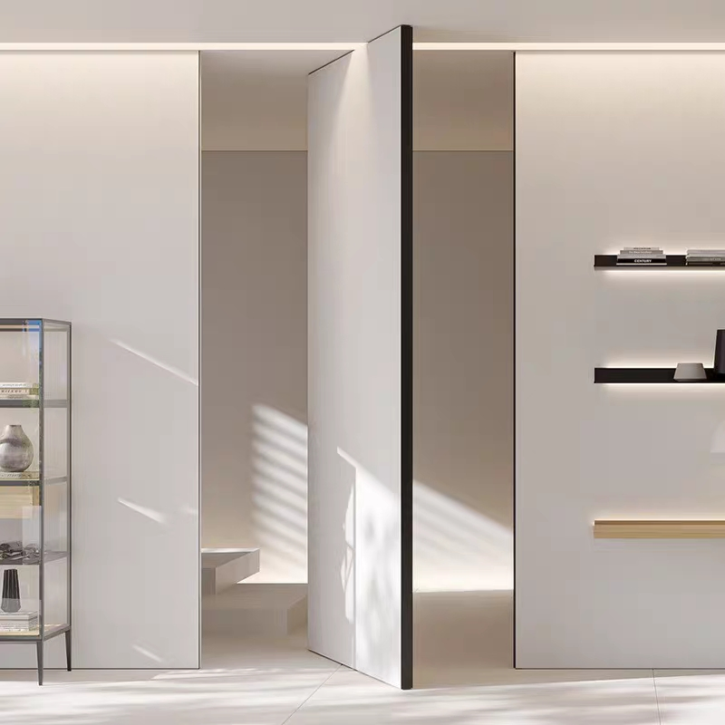 Pivot Doors Security Exterior Large Main Entry Front Stainless Steel Other Door for Home Houses Modern Entrance Door Entrance Steel Door Entry Door