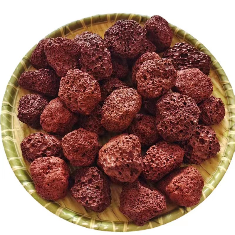 Cheap 10-20mm Horticultural Red Lava Pebble Rock Volcanic Stone for Bonsai Gardening