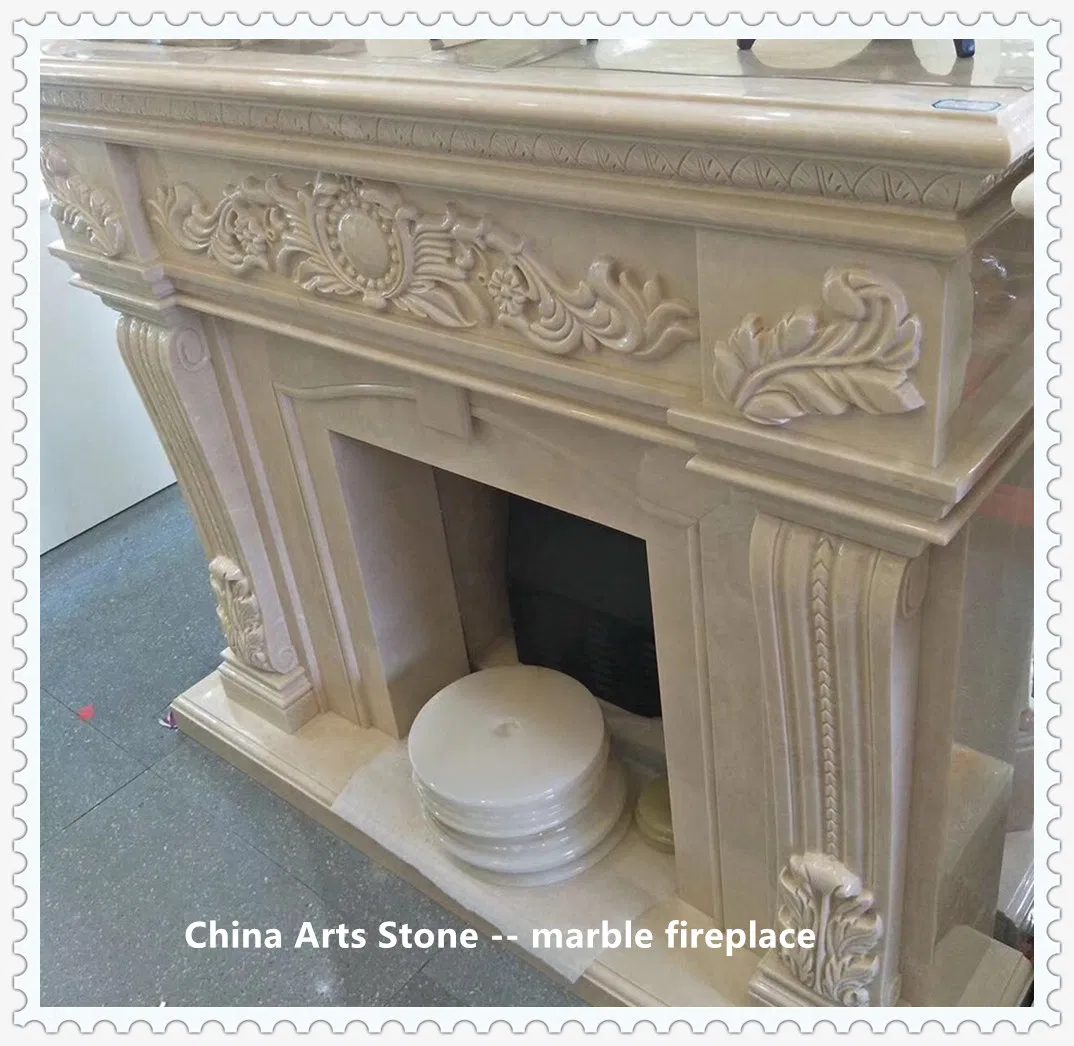 Marble Fireplace for Home Decoration