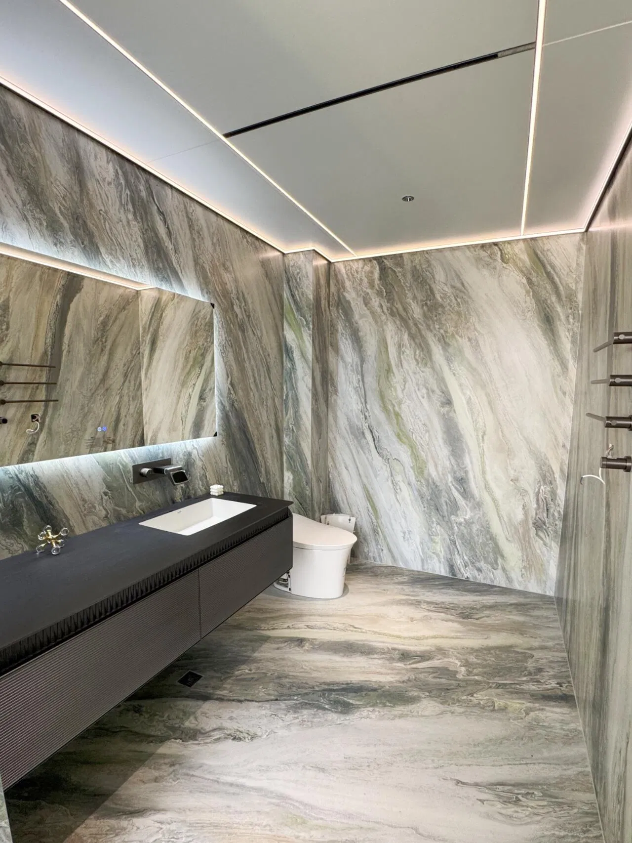Luxury Bathroom Marble Design Natural Marble Floor and Wall Tile