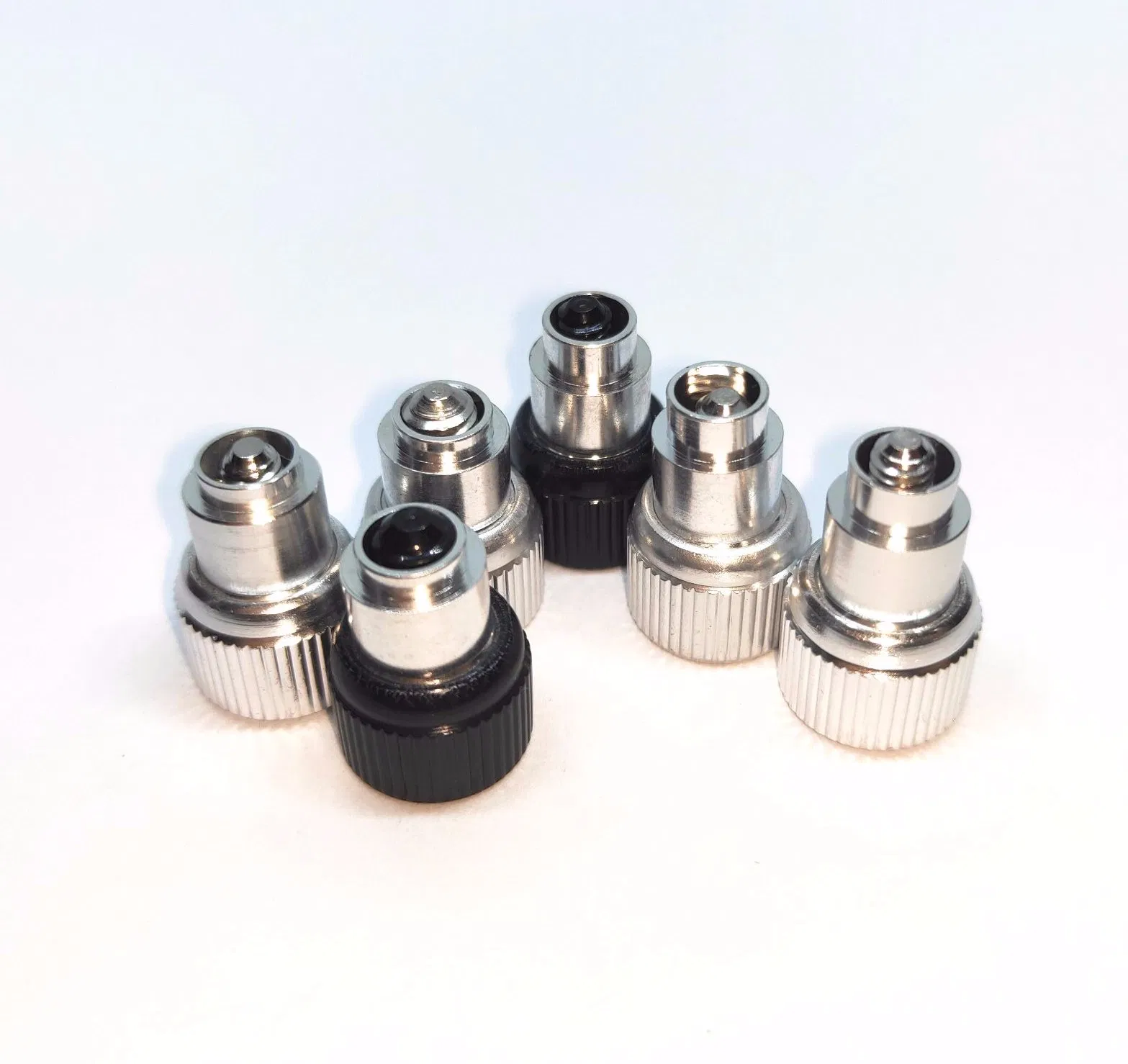 PF25-M6-0 Stainless Steel Aluminum Captive Panel Screw Large Knurling Knob Spring Loaded Screw in Stock