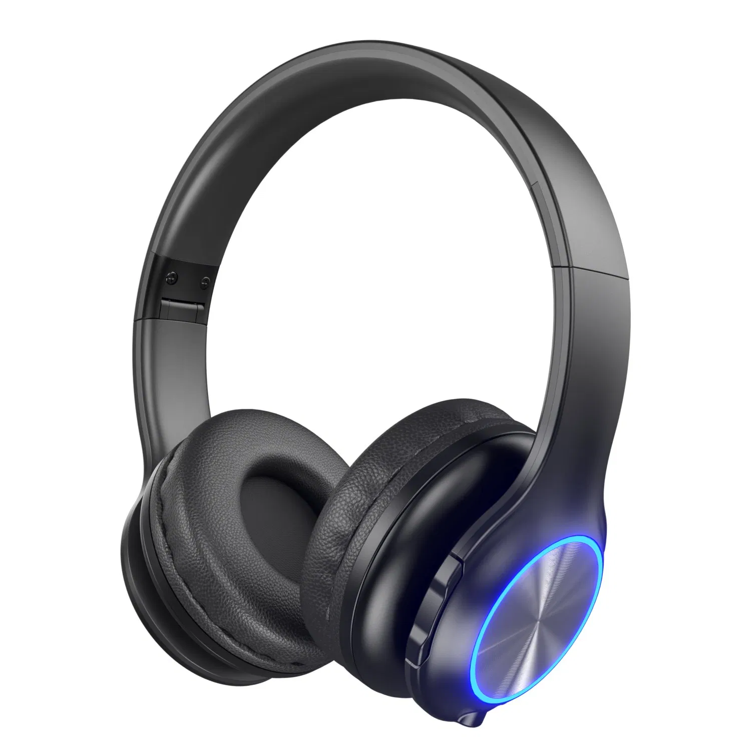 Foldable Wireless Game Headphones LED Light Over Ear HiFi