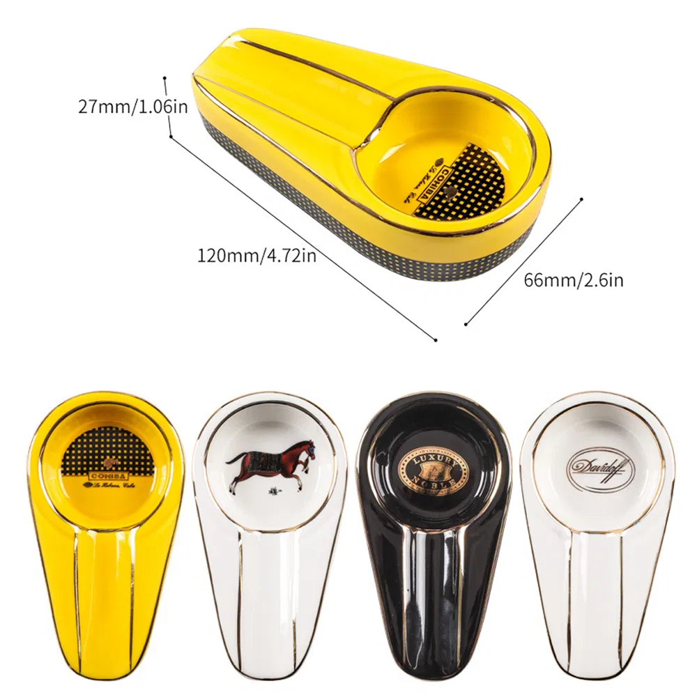 Original Supply Cigar Ashtray One Slot Cigar Holder