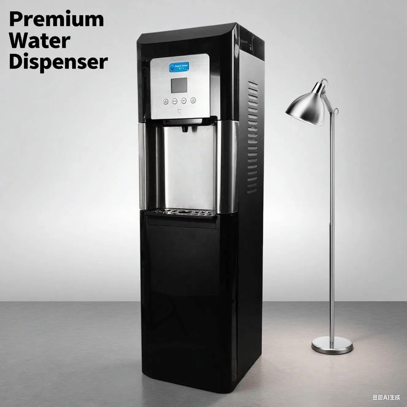 Soda Sparkling Hot Cold Home Water Cooler Dispenser Purifier Vending Machine with Filter System