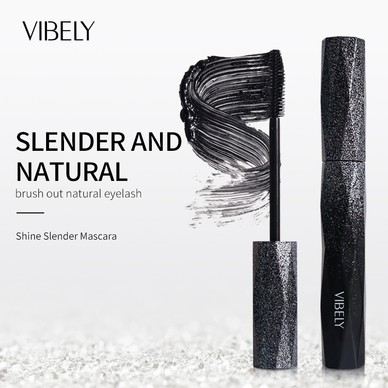 Makeup Eyelash Quick Drying Long Lasting Curl Lengthening Waterproof 4D Fibre Mascara