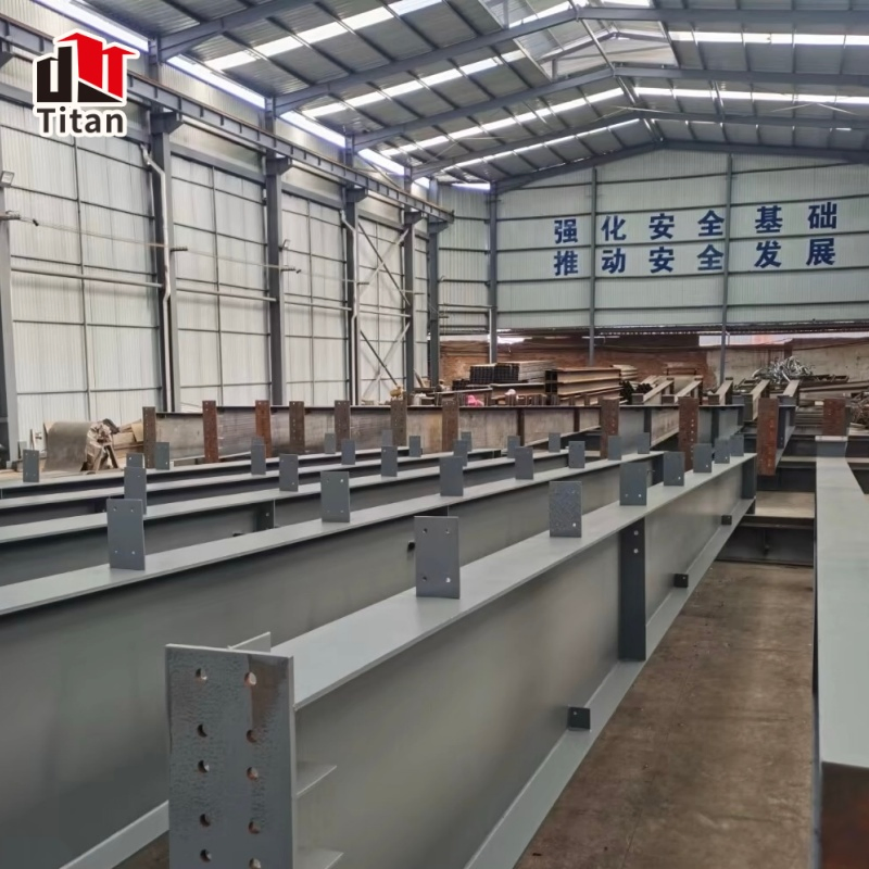 Customizable Prefabricated Steel Building for Industrial Workshop Project Use