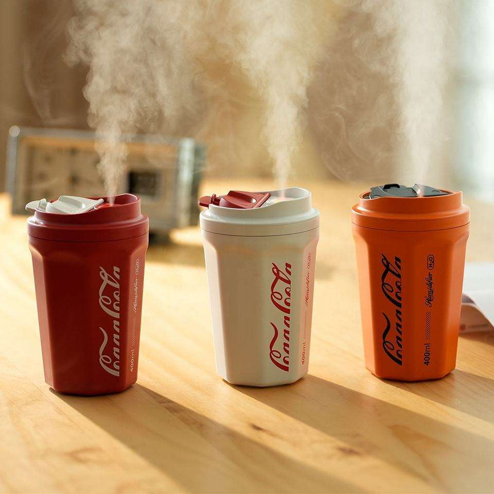 Mini Portable Cool Mist Air Cola Humidifier Essential Oil Car Scent Diffuser