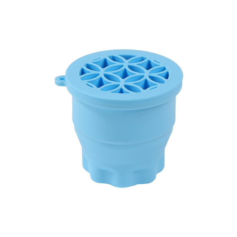 Silicone Makeup Tool Storage & Cleaning Brush Cup
