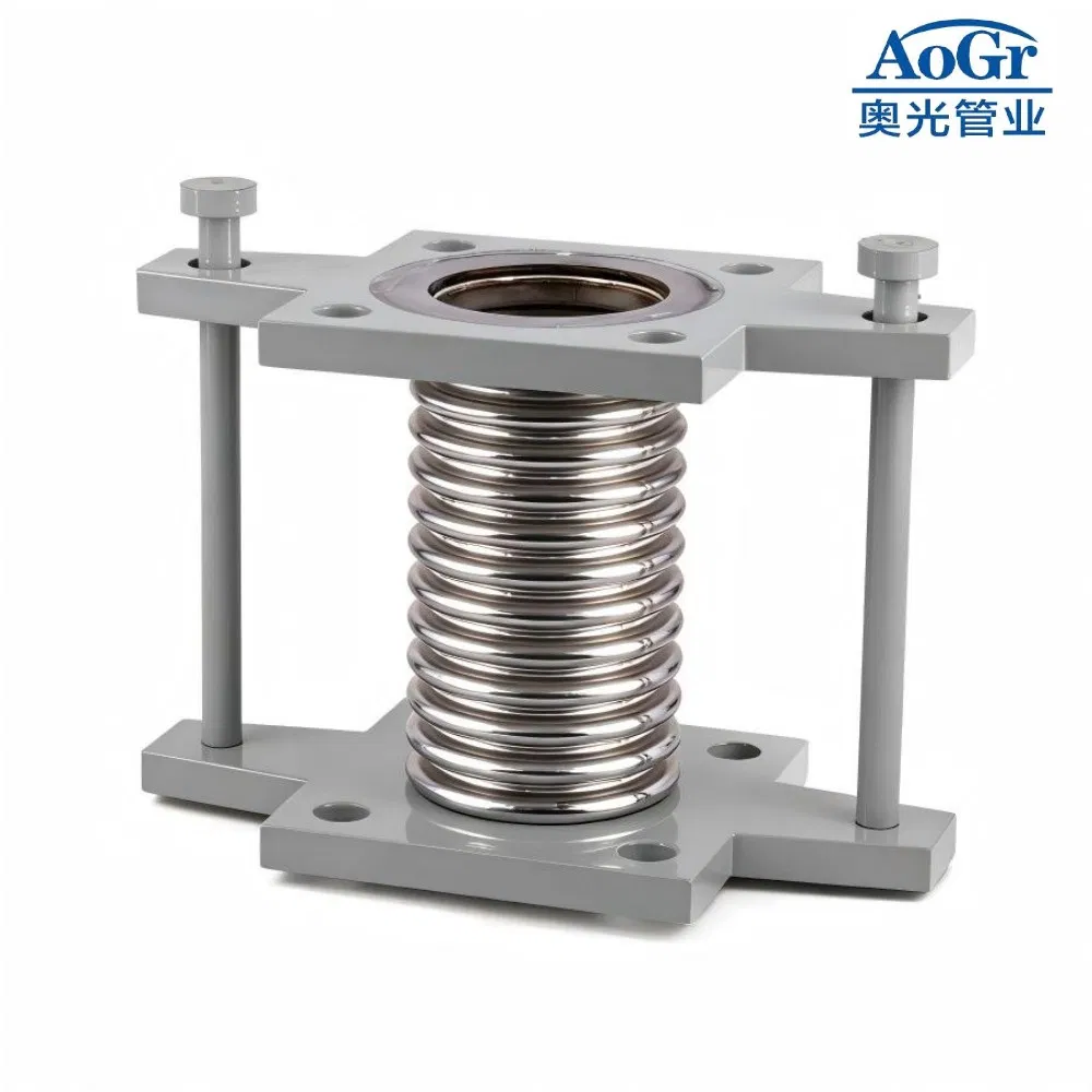 High Pressure Resistant Square Flange Stainless Steel Corrugated Flexible Metal Bellows Expansion Joint/Pipe Joint for Industrial Fluid Pipelines