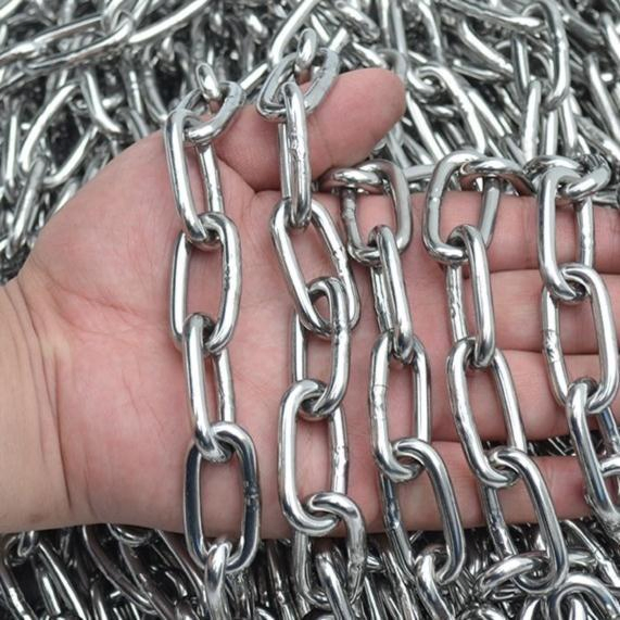 304/316 Stainless Steel Long Link Chain for Sale