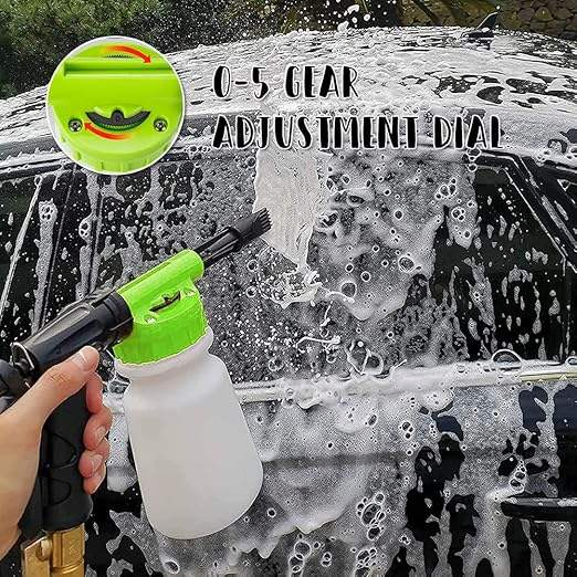 Пистолет для пенной мойки автомобиля с баком