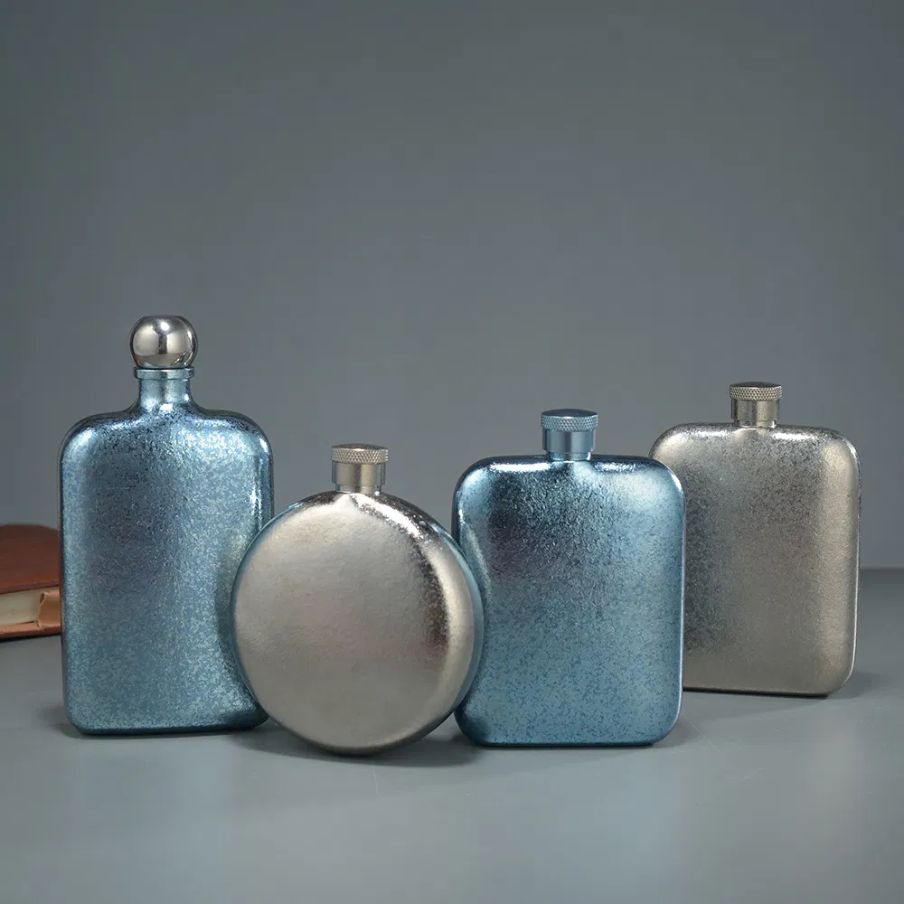 5oz 6oz 8oz Portable Pure Titanium Hip Flask