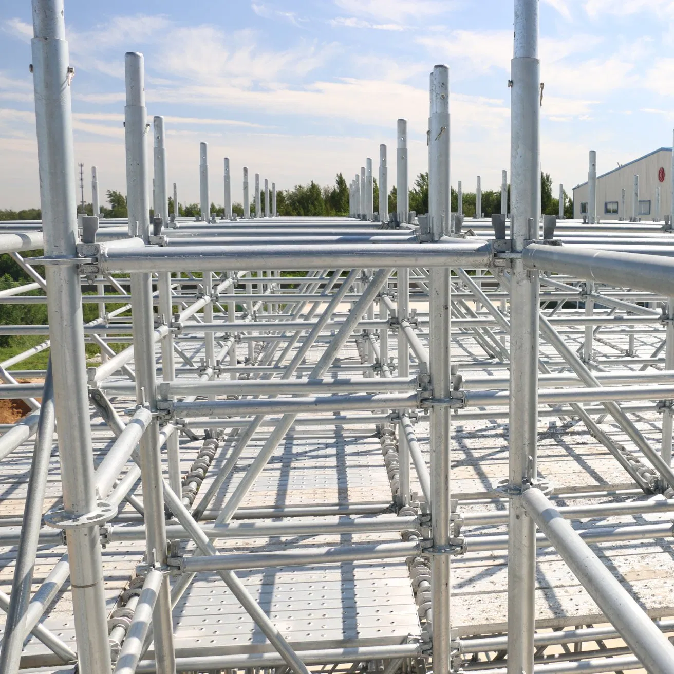 Wholesale Steel Layher All Round Ringlock System Scaffolding for Building Construction Materials