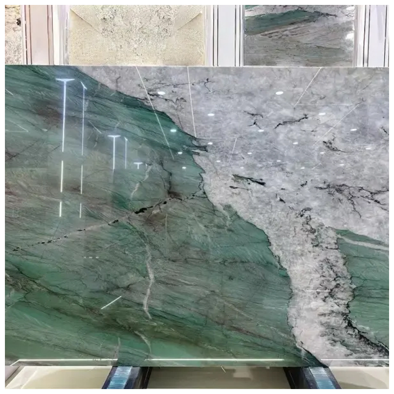 Green Patagonia Quartzite Slabs for Walls and Countertops