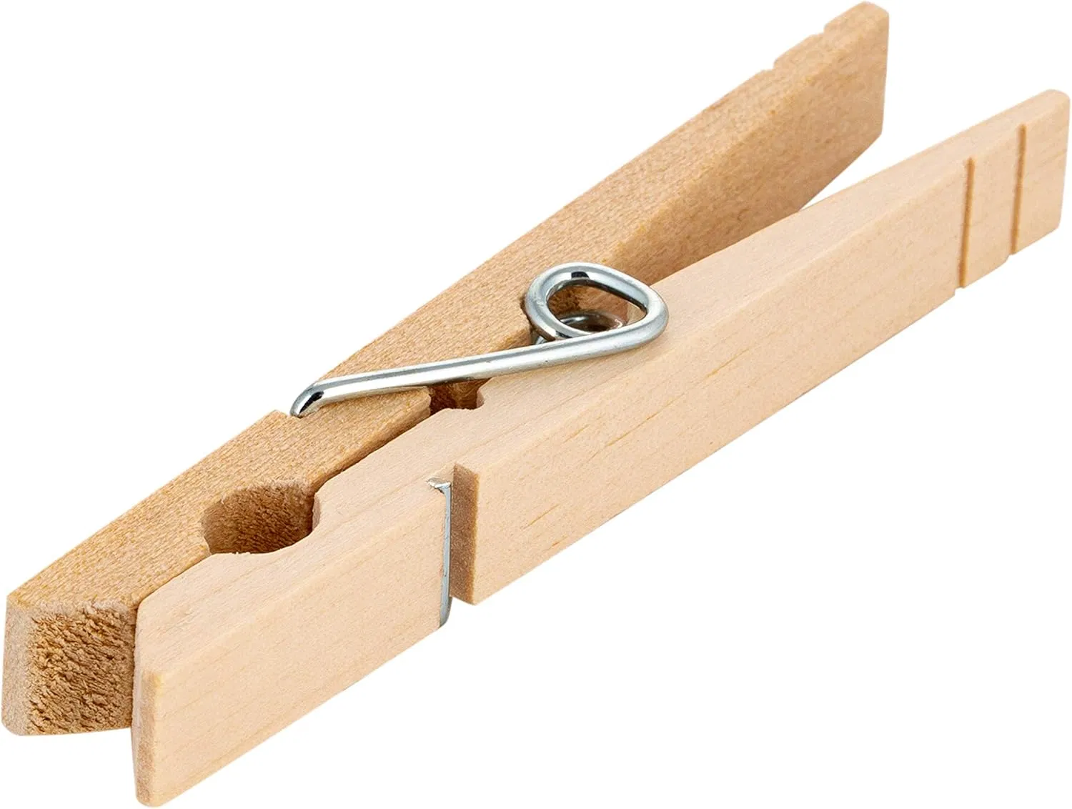 2.9 Inch Heavy-Duty Rust Proof Bamboo Clothes Clip