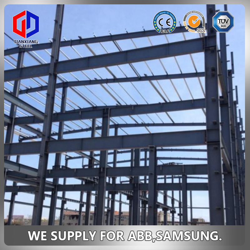 Warehouse Building Materials, Multi-Story Steel Structure Warehouse, Welded Steel Structure