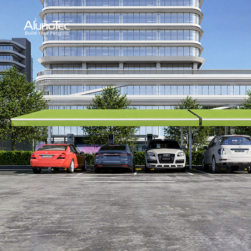 AlunoTec 3X4 4X6 4X5 Meters Motorized Aluminum Rainproof Patio Balcony Cassette Outdoor Retractable Roof Shade Awning