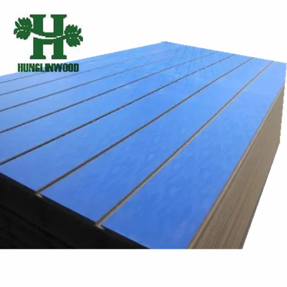 6FT*8FT Melamine Laminated Slat Slotted MDF Board