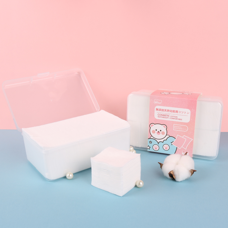 Thin Cotton Disposable Makeup Remover Pads - Perfect for All Skin Types
