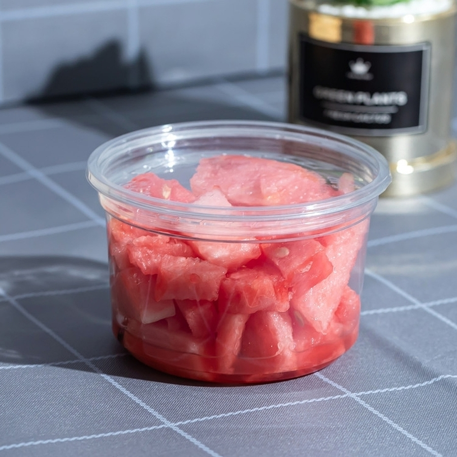 Прозрачный пластиковый стакан 500 мл (16 oz) PET