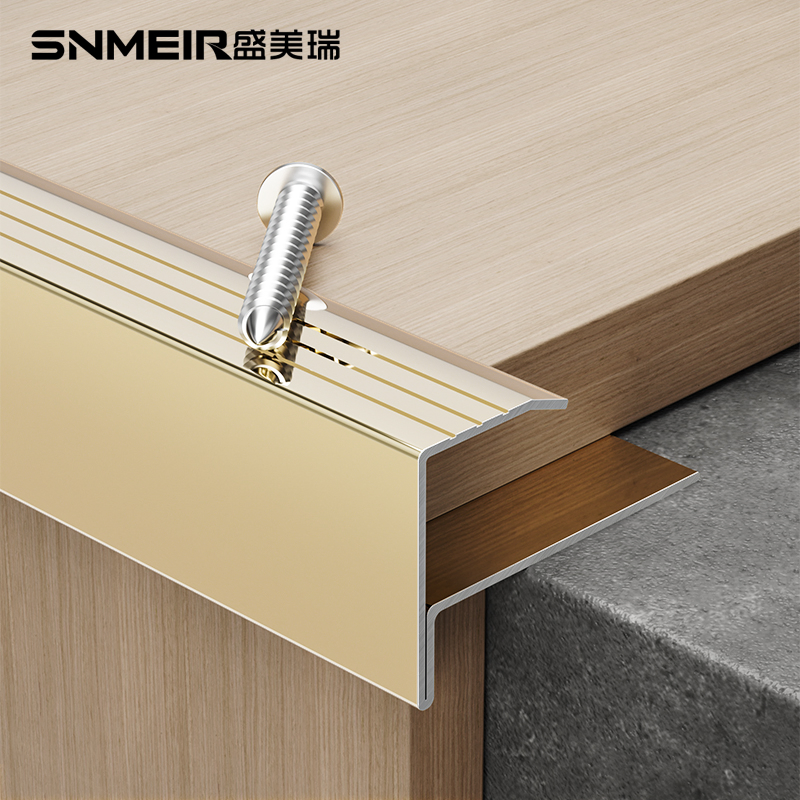 High-Quality Metal Wall Strips and Aluminium Nosing Protection for Tiles