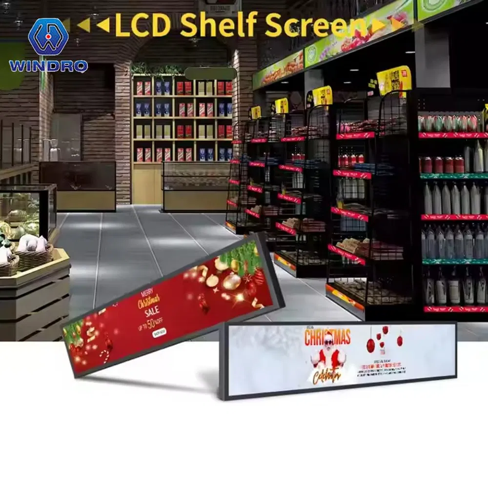 Широкоформатный LCD-дисплей 28.6 дюймов для рекламы
