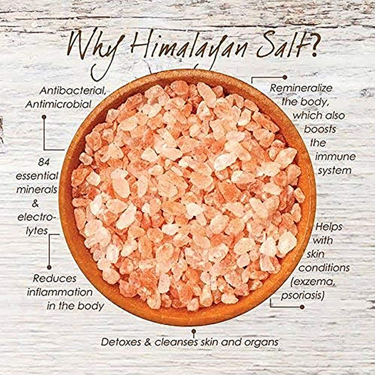 OEM ODM Custom Premium Himalayan Pink Coarse Salt
