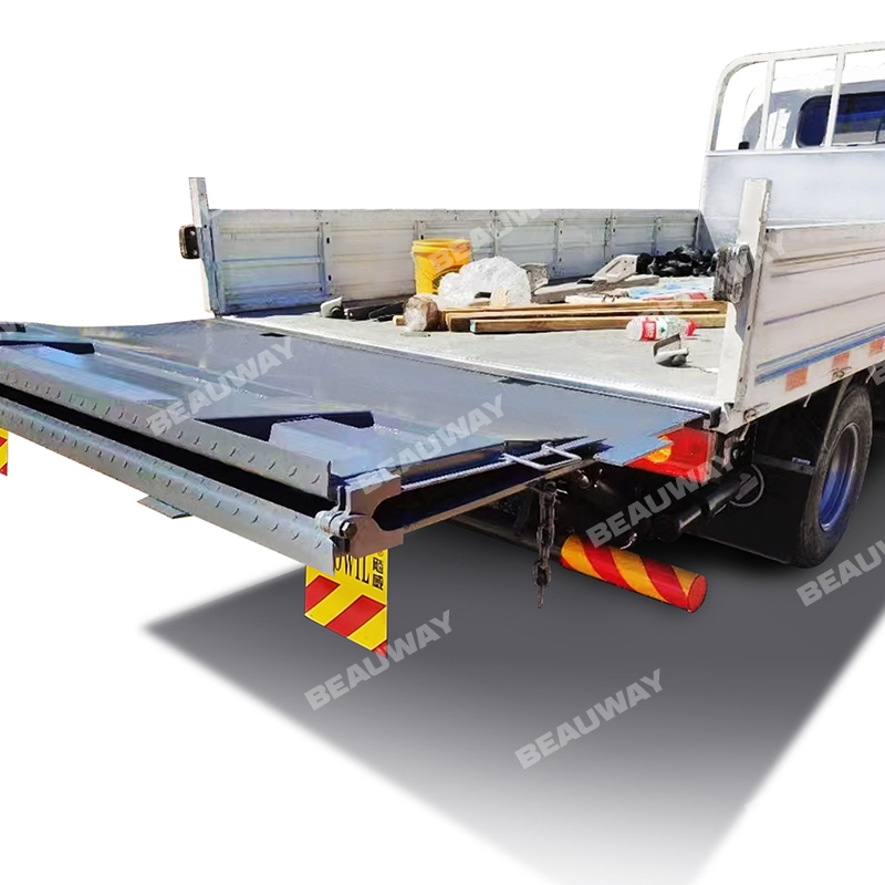 Beauway Folding Q700 Steel 500kg/1000kg Tail Lift Tailgate for Cargo Truck Pickup