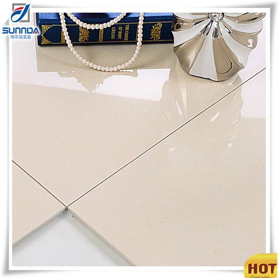 Polished Porcelain Floor Wall Vitrified Tiles Porcelanto Glossy Finished Hotel House Villa White Lvory Black Double Loading Tiles
