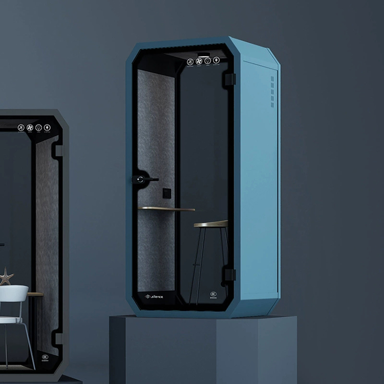 Company Using One Person Silence Phone Pod Modular Soundproof Telephone Acoustic Booth