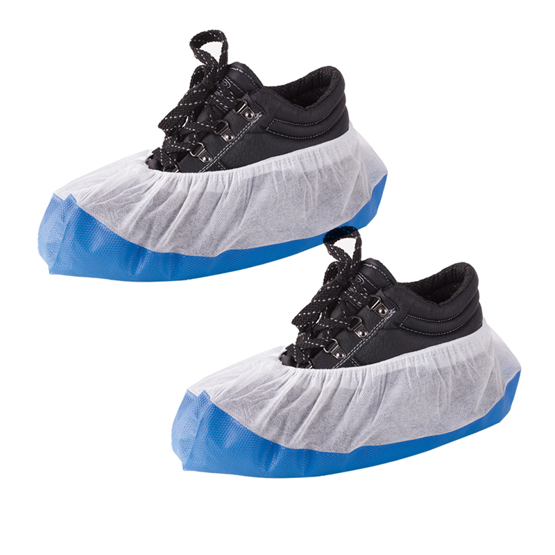 Disposable Bi-Color Non-Skip Non-Woven Shoe Cover