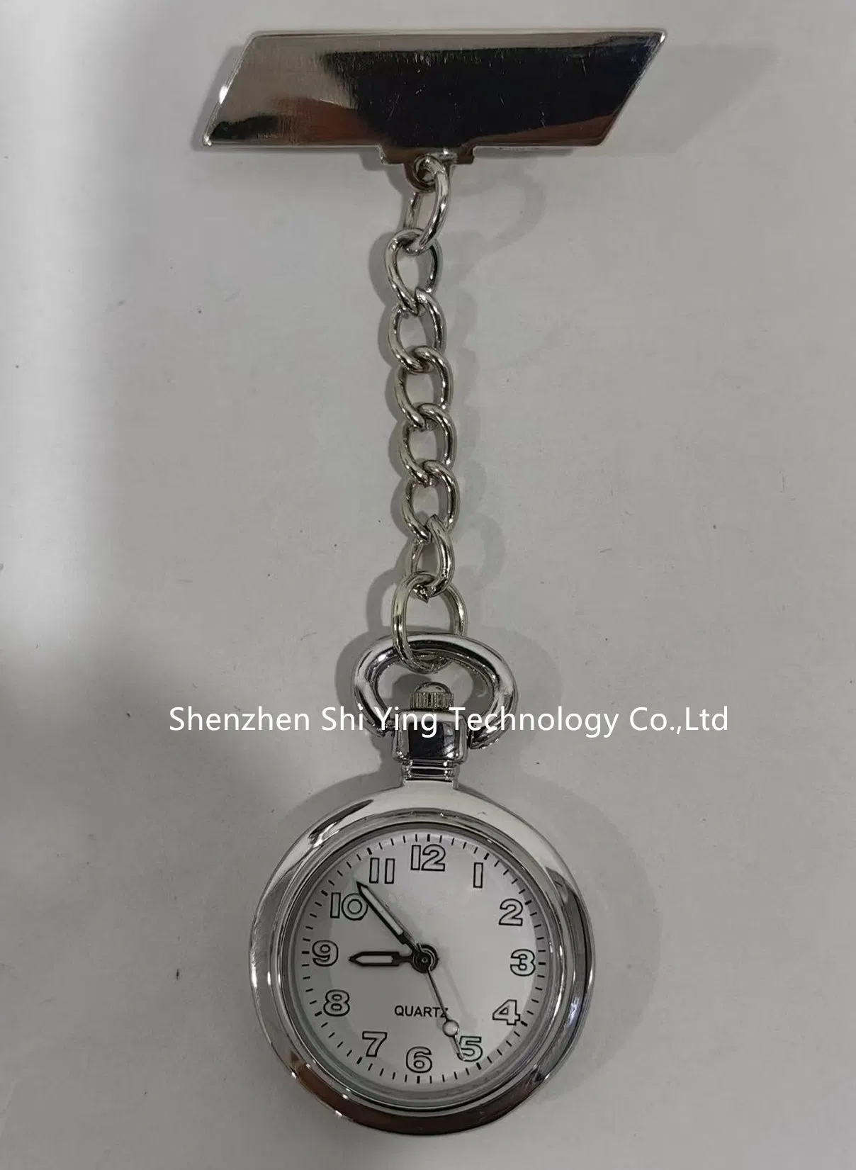 Hospital Medical Quartz Pocket Nurse Watch Alloy Metal Breast Watch for Nurse Reloj De Enfermera