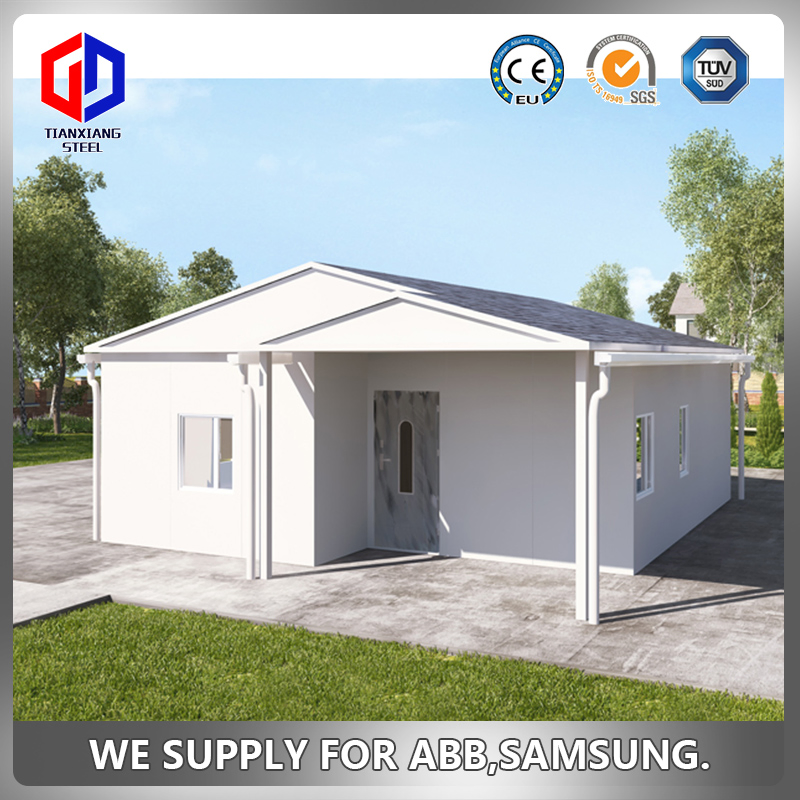 Made in China Container Villa/Steel Frame Prefabricated Building