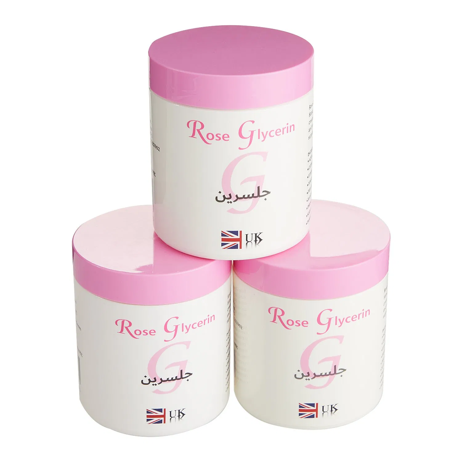 500ml Rose Glyceine Body Cream Moisturizing Smooth and Firming Body Lotion