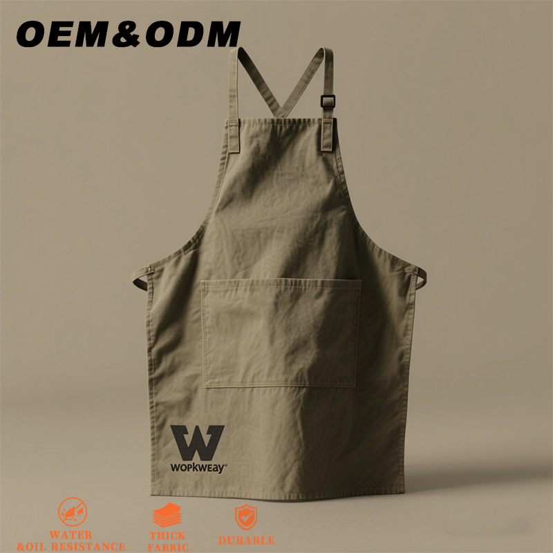 Best Seller Adjustable Size Custom Logo Restaurant Uniform Chef Aprons