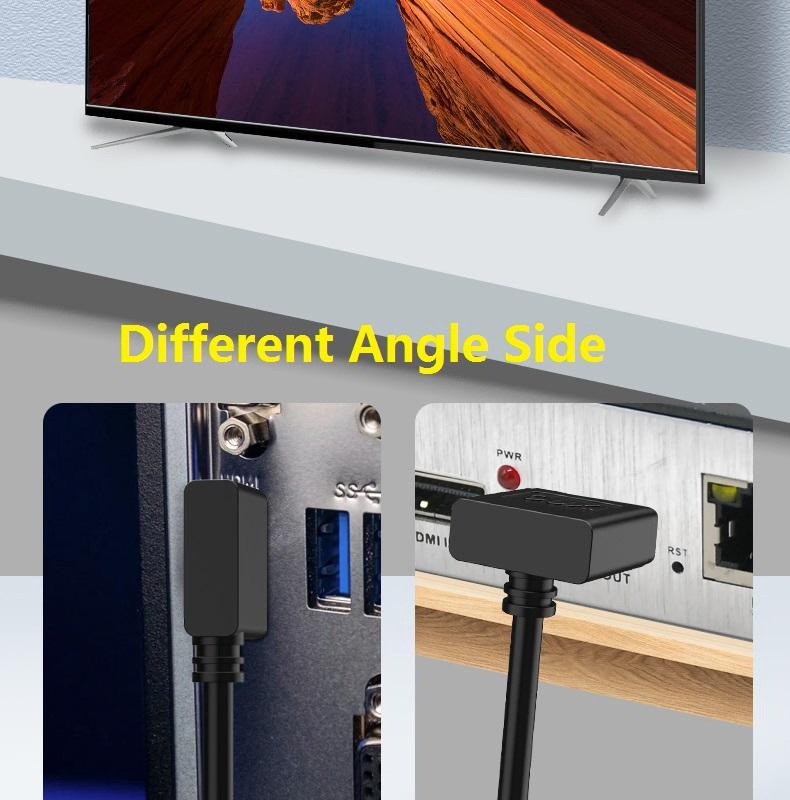 Soft Silicone Super Quality Displayport Cable 2.1 Dp 2.1 Cable 8K@120Hz 4K@240Hz 165Hz 144Hz