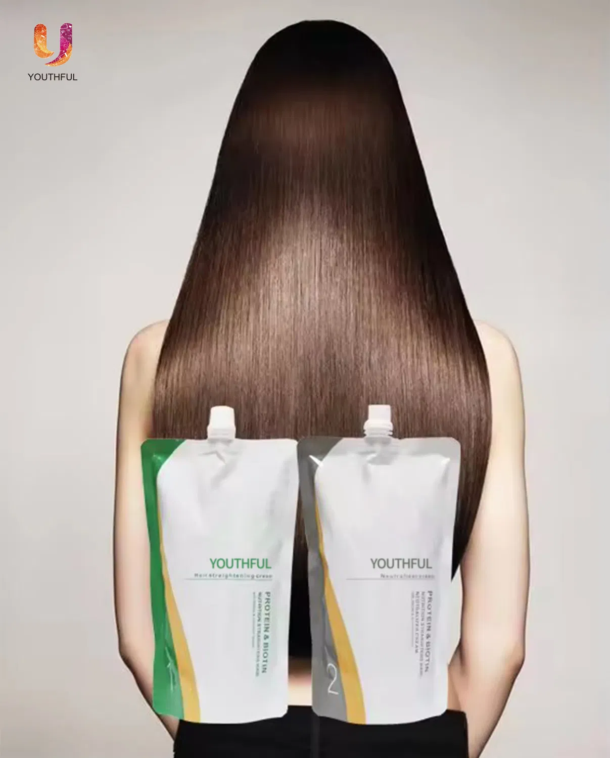 Long Lasting Smooth and Shine Best Permanent Treatment Hair Straightening Perming Cream