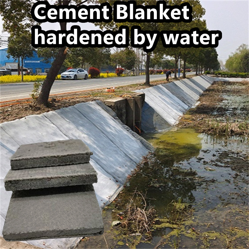 Rapid Deployment Cement Fabric Waterproof Blanket