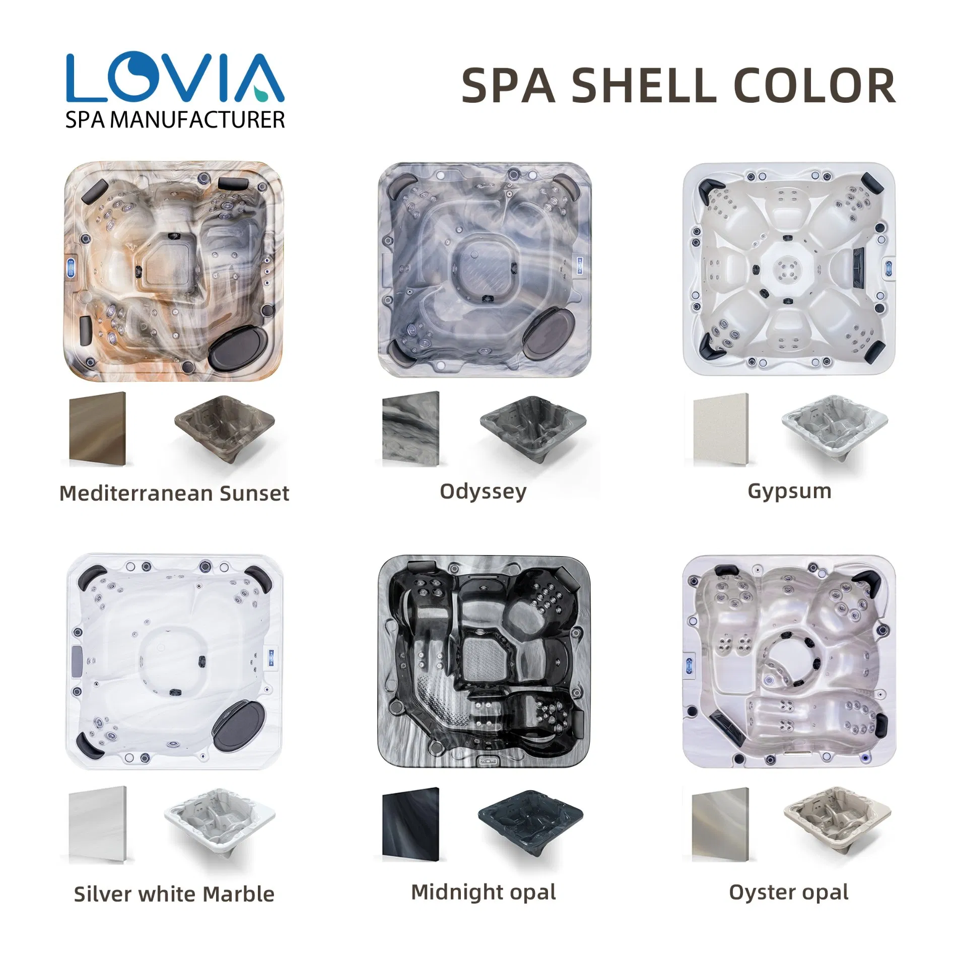 Гидромассажная ванна SPA LOVIA на 5 человек