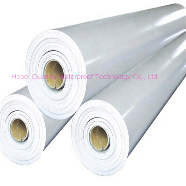 Flat Roof PVC Waterproofing Building Material Materials Reinforced PVC Membrane