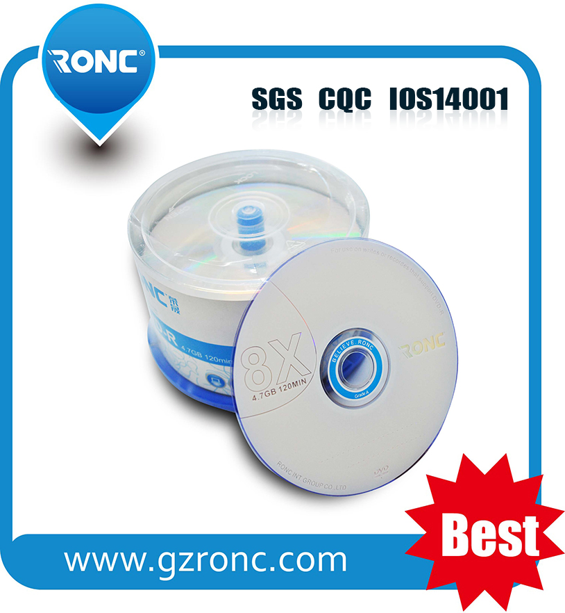 Чистые DVD диски 4.7GB в торт-боксе