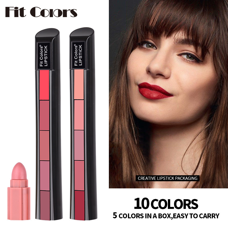 Fit Colors Mini Lipstick Collection: 5 Stunning Shades for Every Occasion